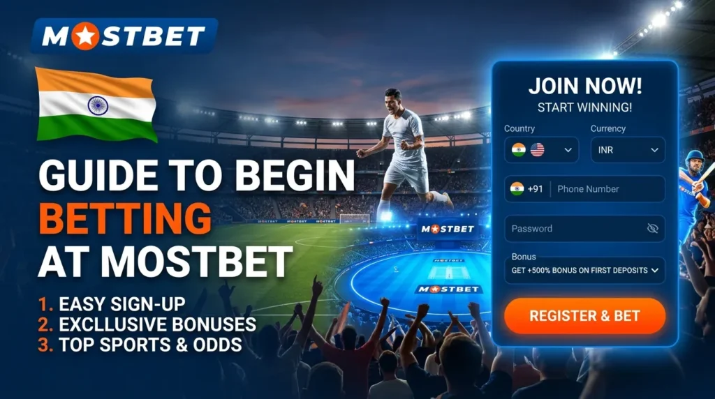 How to start placing bets at Mostbet
